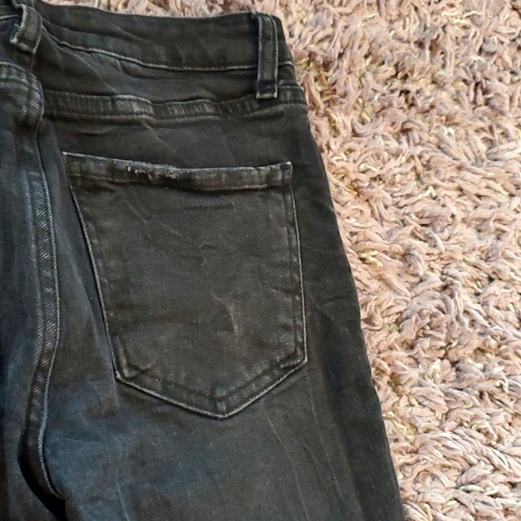 Zara black flower embellished ankle jeans - Picture 11 of 11